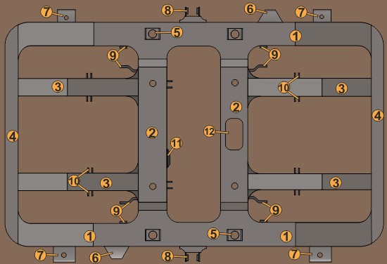 r�m podvozku SGP VS RIC