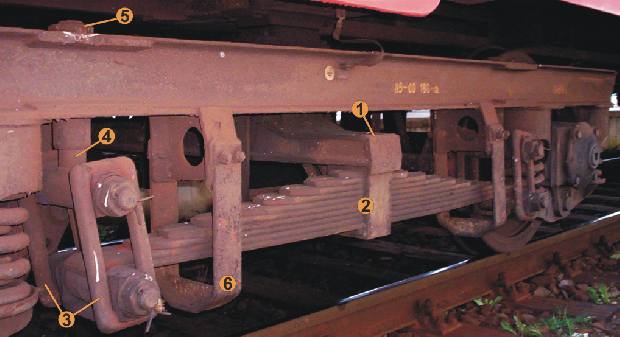 druhotn� vypru�en� podvozku Ringhoffer-Tatra